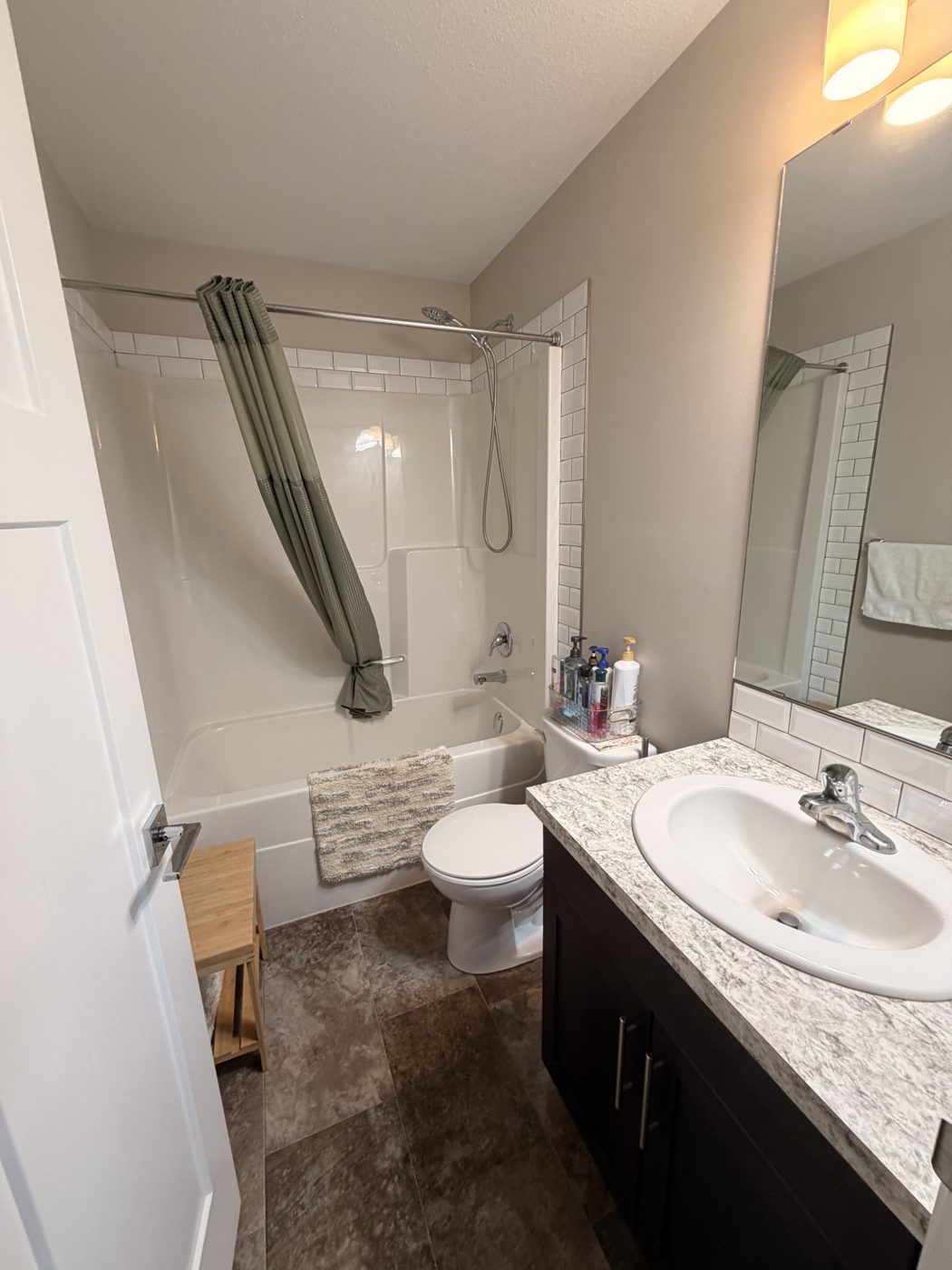 Sparkling clean bathroom